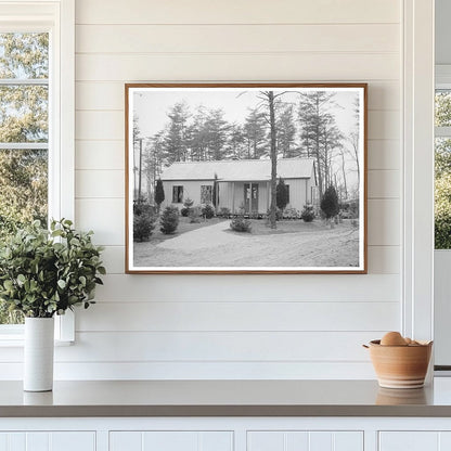 Pre-Fabricated House in Greenbelt Maryland February 1938