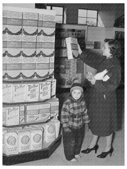 Greenbelt Cooperative Grocery Store 1938