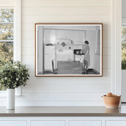 Vintage Kitchen in Greenbelt Maryland February 1938