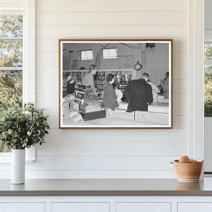 Interior of Greenbelt Maryland Store February 1938