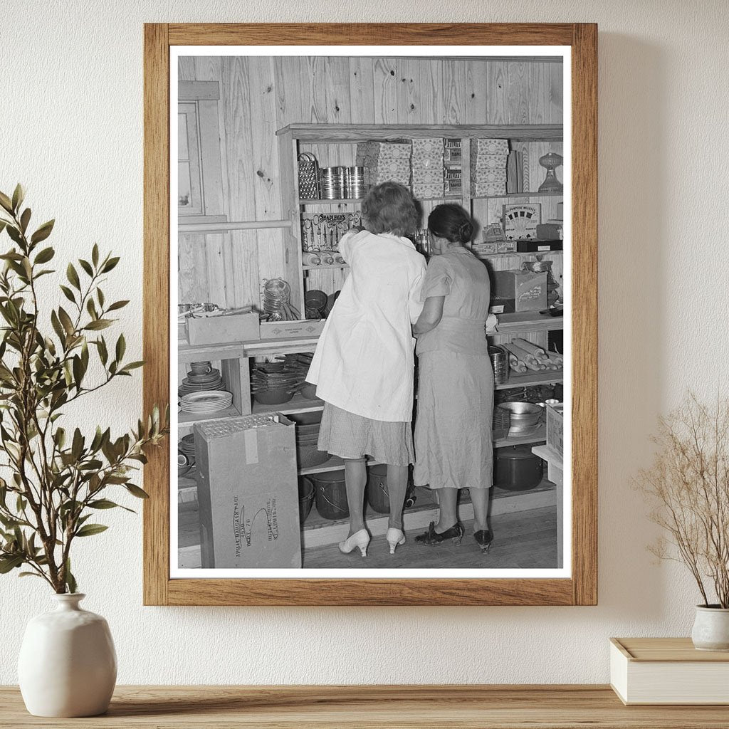 Women Shopping at Cooperative Store Southeast Missouri 1938