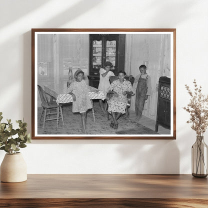 Sharecropper Family Resettling in La Forge Missouri 1938