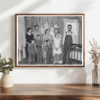 Sharecropper Family in Shack Home New Madrid County 1938