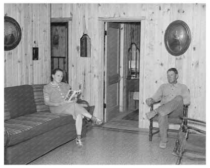 1938 Vintage Photo of New Madrid County Homeowners