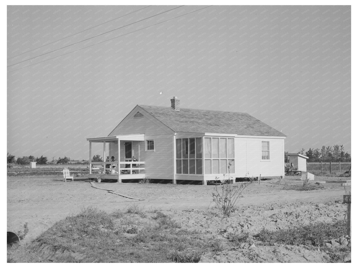 May 1938 Farm Home in New Madrid County Missouri