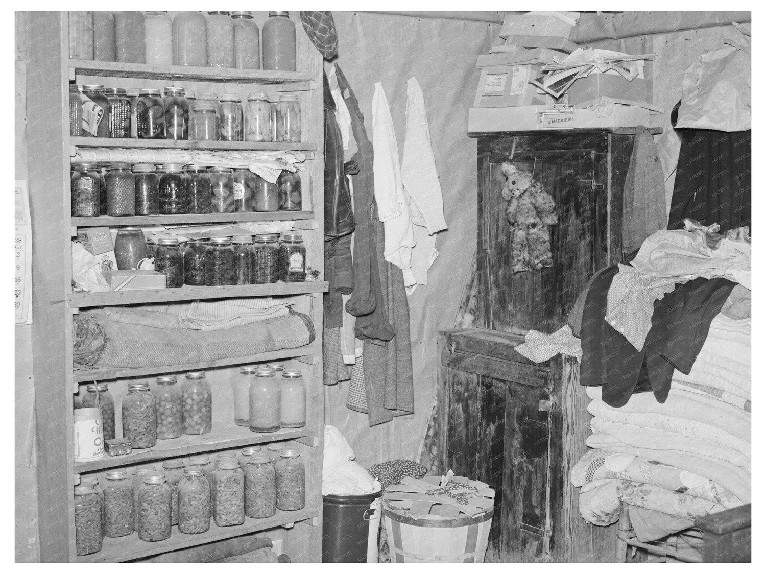 Sharecroppers Shack La Forge Missouri May 1938