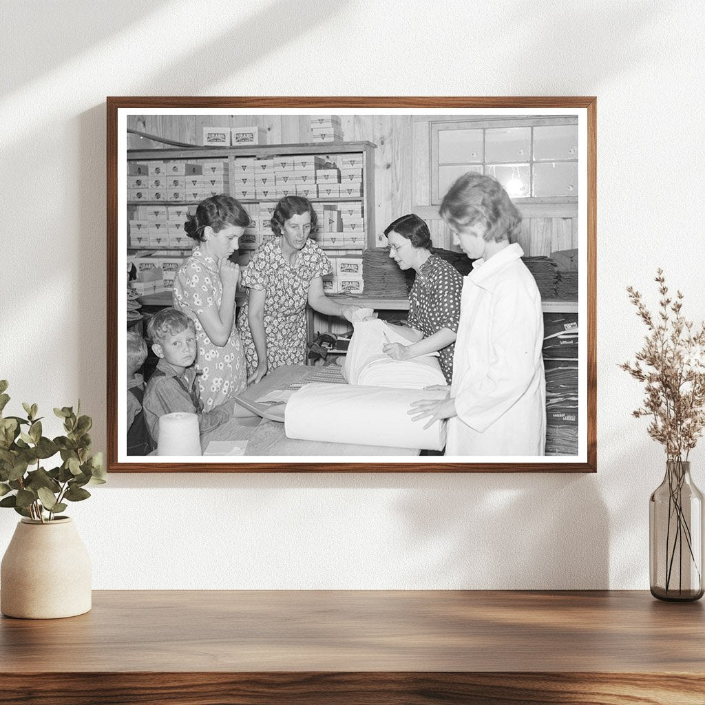 Vintage 1938 Cooperative Store Scene in Missouri