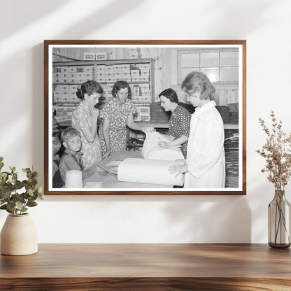 Vintage 1938 Cooperative Store Scene in Missouri