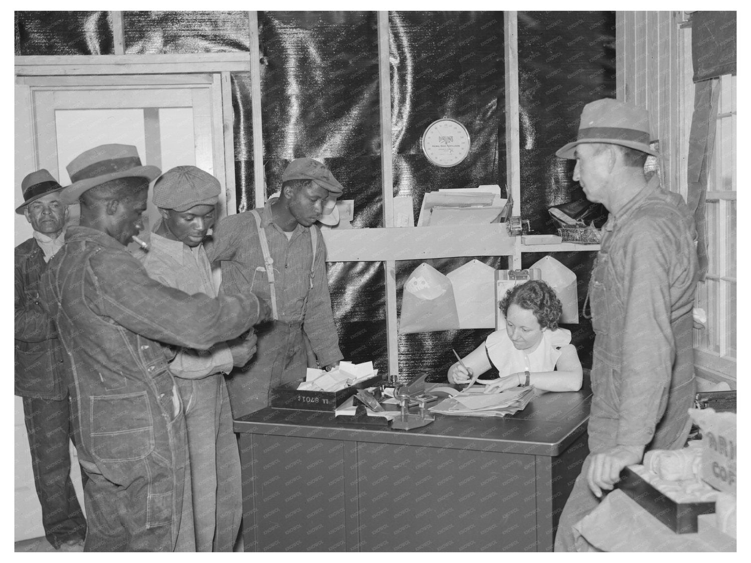 Farm Security Administration Office May 1938 Missouri