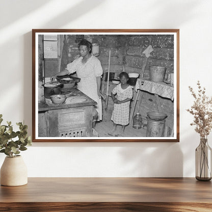 Kitchen in Southeast Missouri Farm Shack May 1938