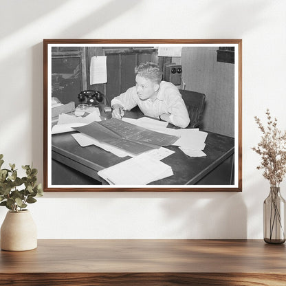 M.O. Layton in Southeast Missouri Farm May 1938