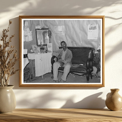 1938 Vintage Sharecropper Cabin Life in New Madrid County