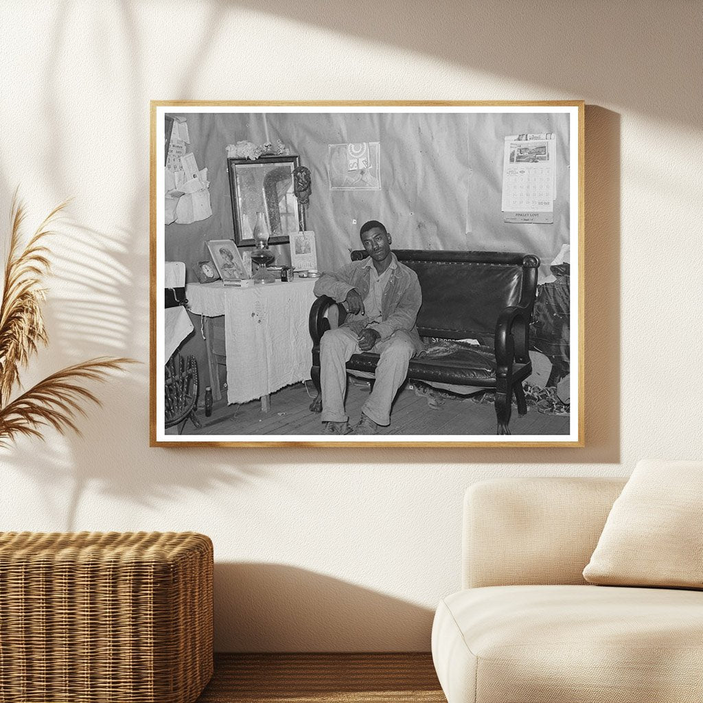 1938 Vintage Sharecropper Cabin Life in New Madrid County