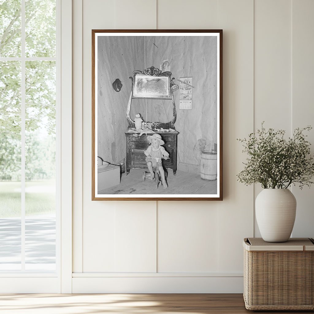 Young Boy in Sharecropper Shack Southeast Missouri 1938