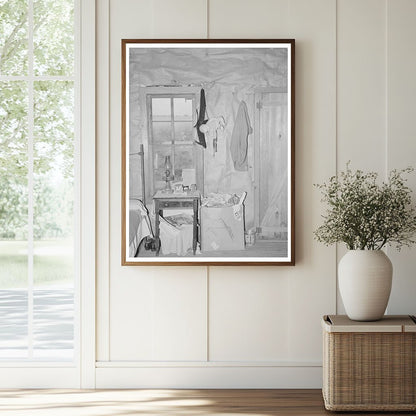 Vintage 1938 Sharecropper Shack Interior in Missouri