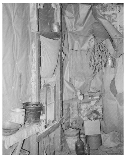 1938 Kitchen Corner in Sharecropper Home Missouri