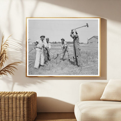 Lasses-White Show Preparation Sikeston Missouri 1938