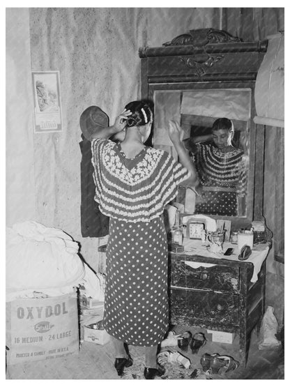 Sharecroppers Wife Hair Styling New Madrid County 1938