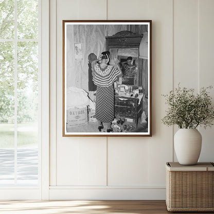 Sharecroppers Wife Hair Styling New Madrid County 1938