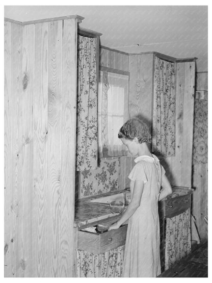 Vintage Kitchen in Southeast Missouri Farm August 1938