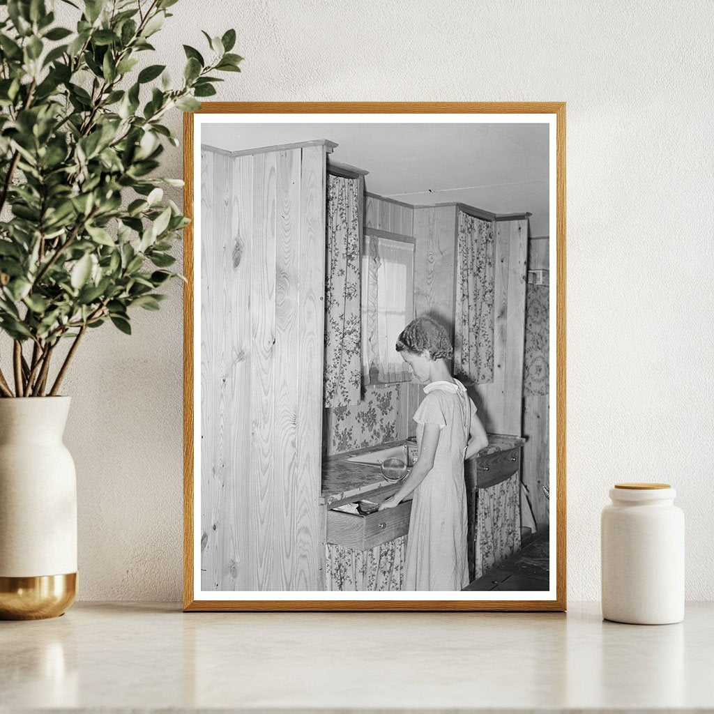 Vintage Kitchen in Southeast Missouri Farm August 1938