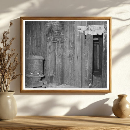 Interior of Slave Quarters Caruthersville Missouri 1938