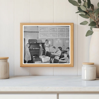 Vintage White Schoolroom Southeast Missouri August 1938