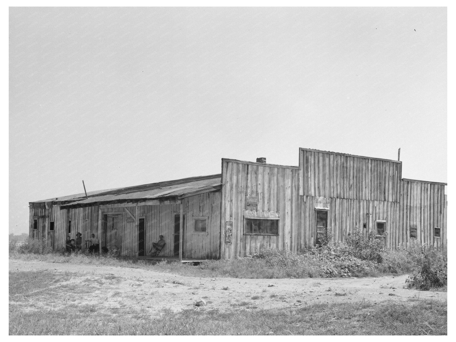 Vintage Warehouse in Caruthersville Missouri 1938