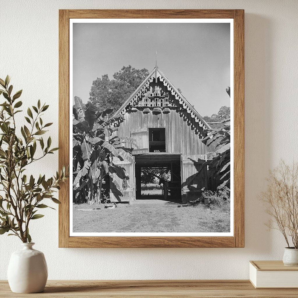 Pigeon Cote on Plantation Barn New Orleans 1938