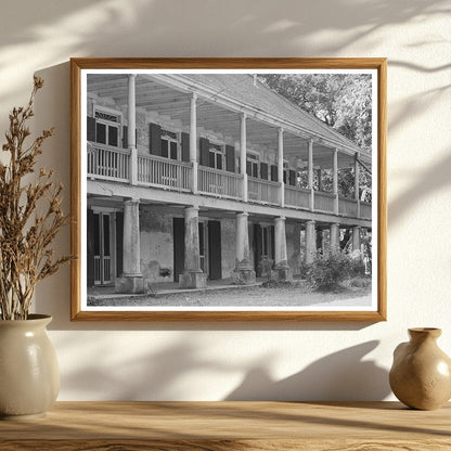 Keller Plantation Home Balcony Verandah September 1938