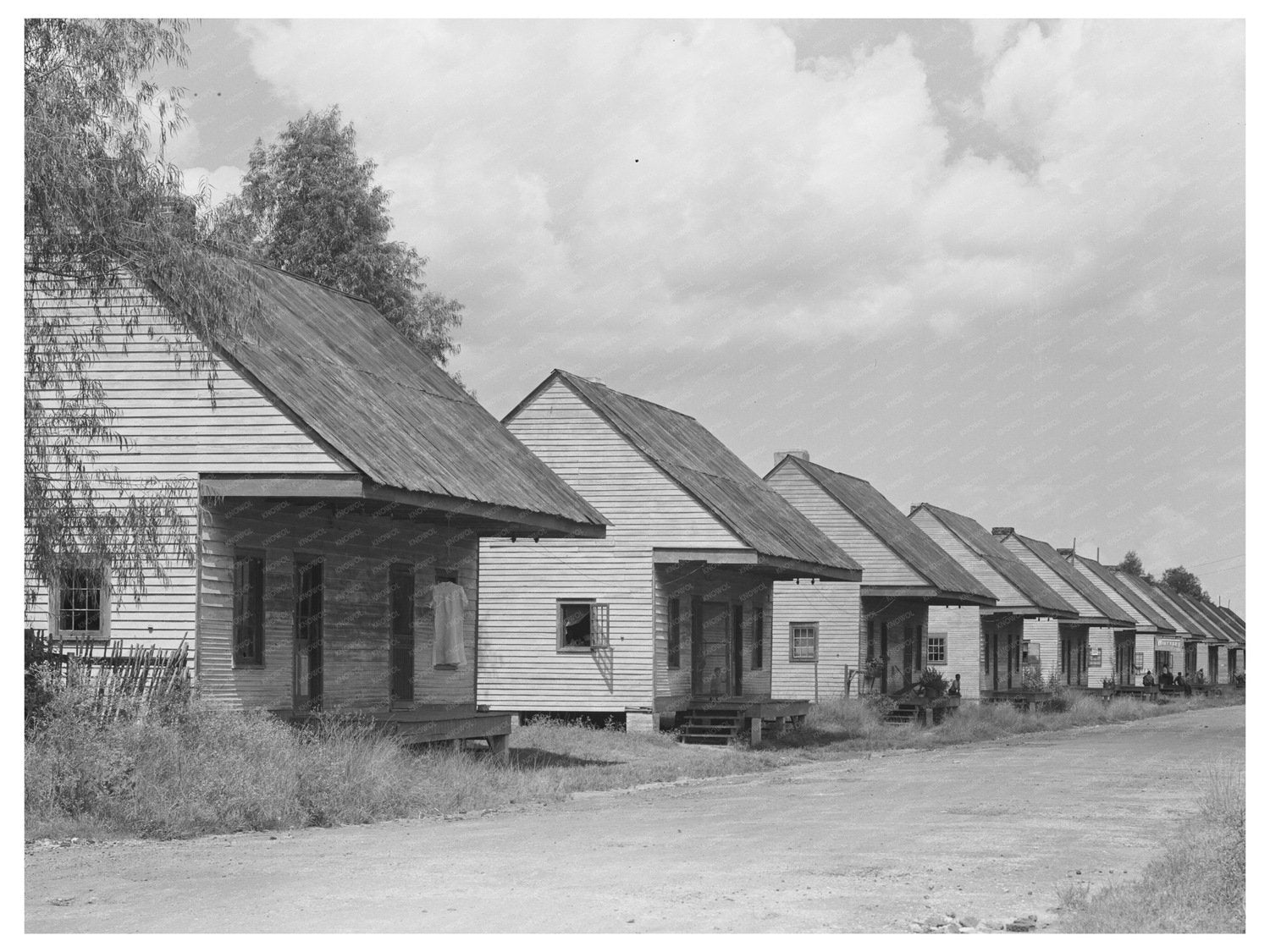 Vintage Cabins in Destrehan Louisiana September 1938