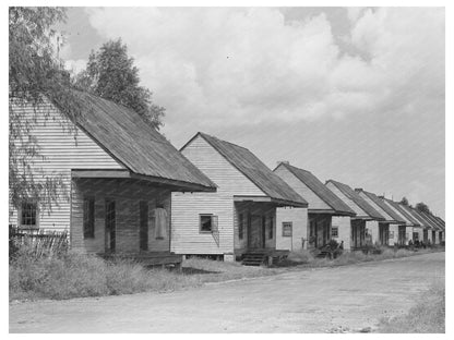 Vintage Cabins in Destrehan Louisiana September 1938