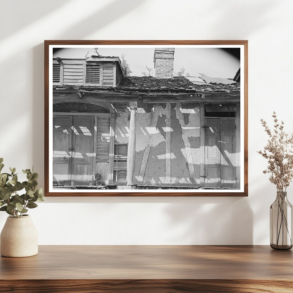 Trepagnier Plantation House Norco Louisiana 1938