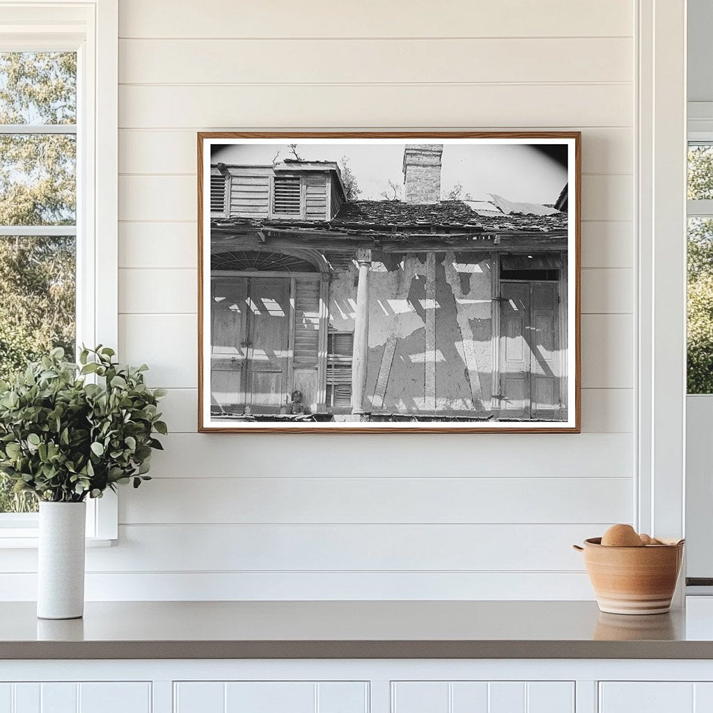 Trepagnier Plantation House Norco Louisiana 1938