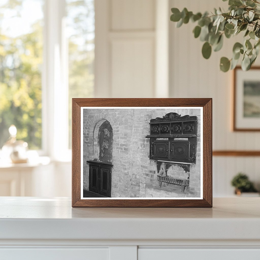 Vintage 1938 Oven and Shrine in Louisiana Plantation House