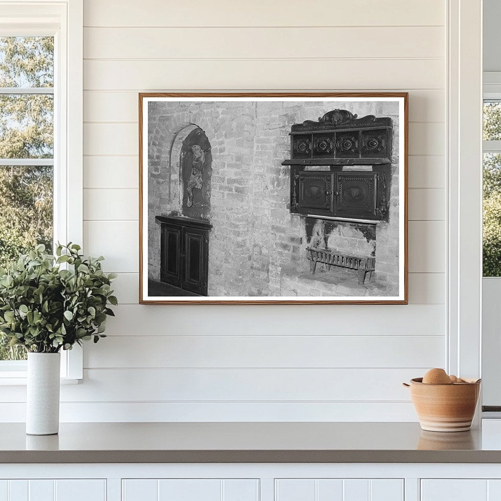 Vintage 1938 Oven and Shrine in Louisiana Plantation House
