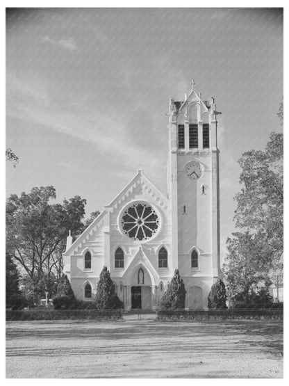 Vintage Church in Reserve Louisiana September 1938