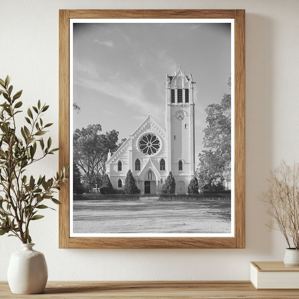 Vintage Church in Reserve Louisiana September 1938