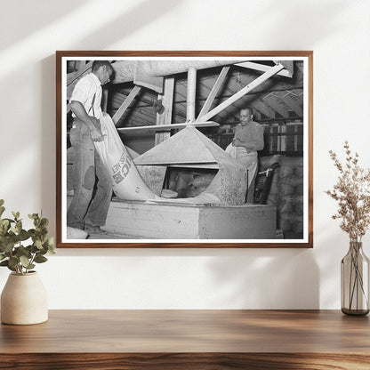 Rice Milling Process in Abbeville Louisiana September 1938