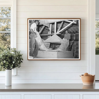 Rice Milling Process in Abbeville Louisiana September 1938