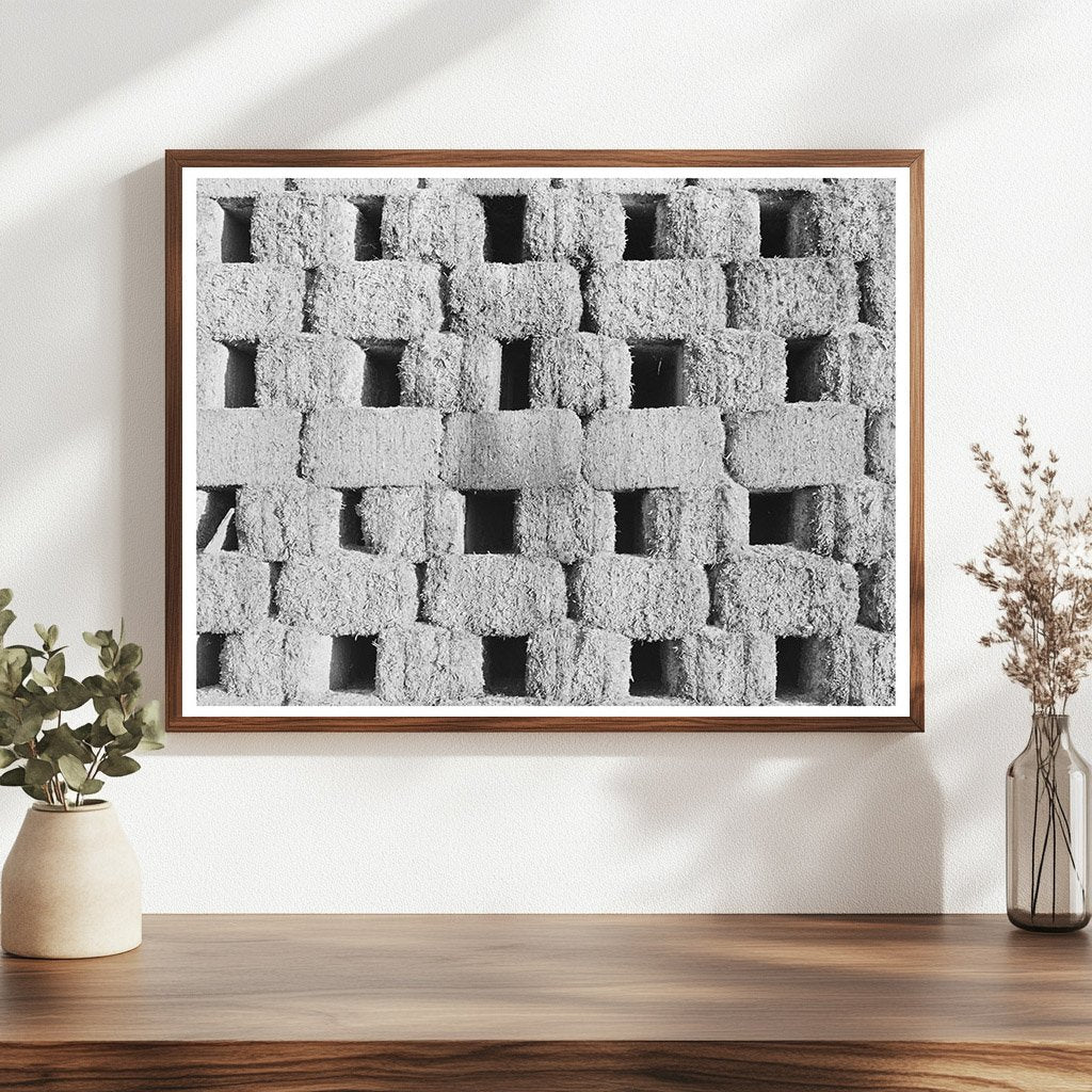 Sugar Bagasse Processing in Raceland Louisiana 1938