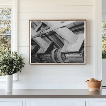 Rice Polishing Machine at Mill in Abbeville Louisiana 1938