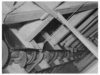 Rice Polishing Machine in Abbeville Louisiana September 1938