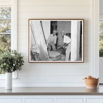 Rice Conveyors in Abbeville Louisiana 1938