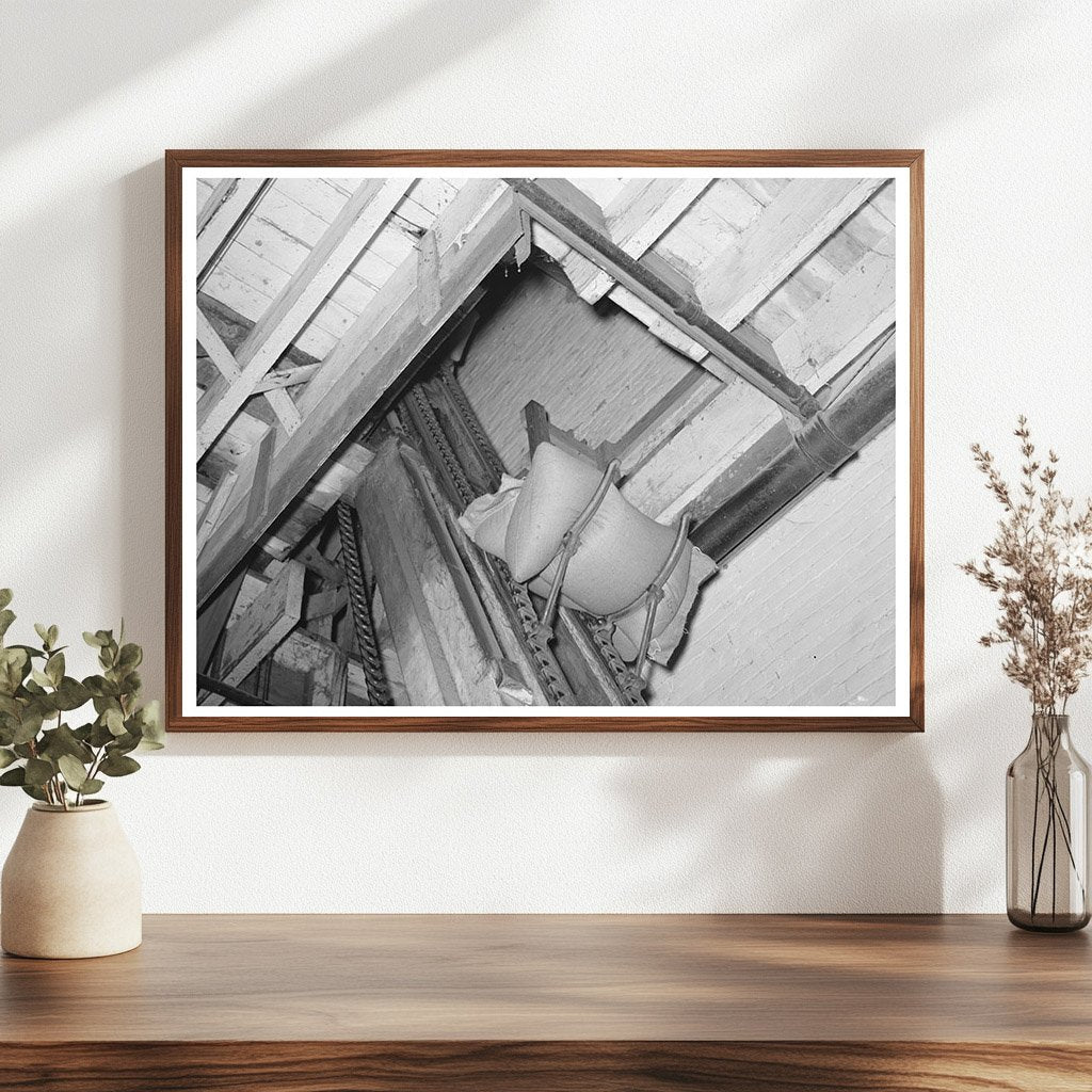 Rice Elevation Process in Abbeville Louisiana 1938