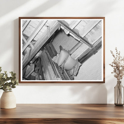 Rice Elevation Process in Abbeville Louisiana 1938