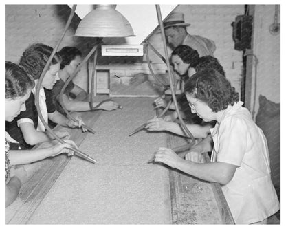 Rice Processing Techniques in Abbeville Louisiana 1938