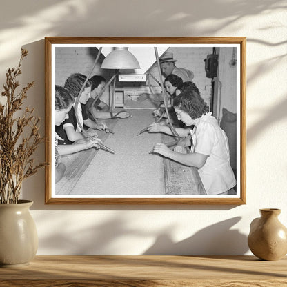 Rice Processing Techniques in Abbeville Louisiana 1938