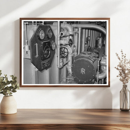 Rice Compressor Gas Treatment in Abbeville Louisiana 1938