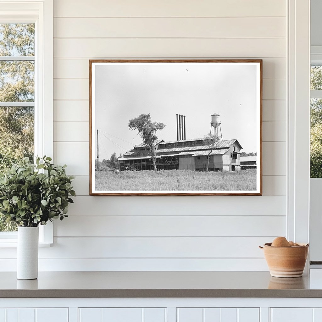 Sorrento Louisiana Lumber Mill October 1938 Image